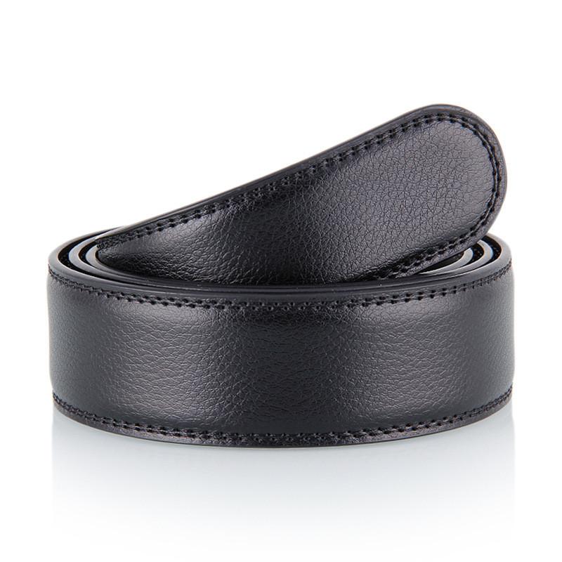 Belt Header Excluding Solid Color Artificial Leather Casual Durable Belt Men