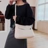 New Stylish and Simple Underarm Bag Large Capacity Solid Color Foreign Style Shoulder Bag Tote Bag Commuter Women Messenger Bag