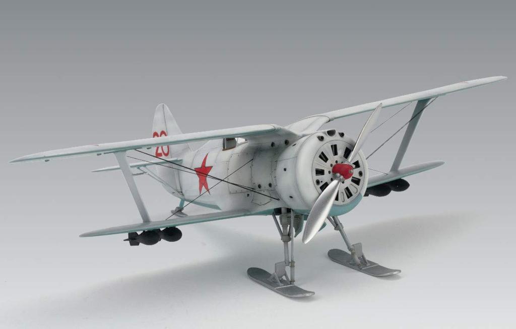 ICM Polikarpov Chaika Winter Version Plastic Model 1/48 I-153
