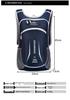 25L Wear-Resistant Outdoor Mountaineering & Cycling Backpack - Breathable, Large Capacity, Portable Double Shoulder Bag