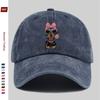 Pc Cute Dachshund Pattern Printed Baseball Cap with Pink Bow Design Sun Hat Comfortable Lightweight Trucker Style Decor Hat A