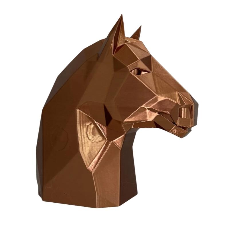 Modern Horse Head Design Trailer Hitch Cover Universal Trailer Hitch Decoration Caps Weatherproof Guard Protective Cover коричневый