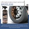 Car Wheel&Tire Cleaner - Brake Dust Grime Dirt Remover - Alloy Rim Cleaner For Cars/Trucks/Suvs - Non-Corrosive Formula Restores