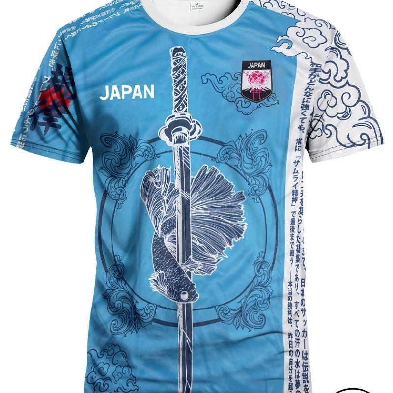 Men s Football Shirt Crew Neck Comfortable Sports Top S