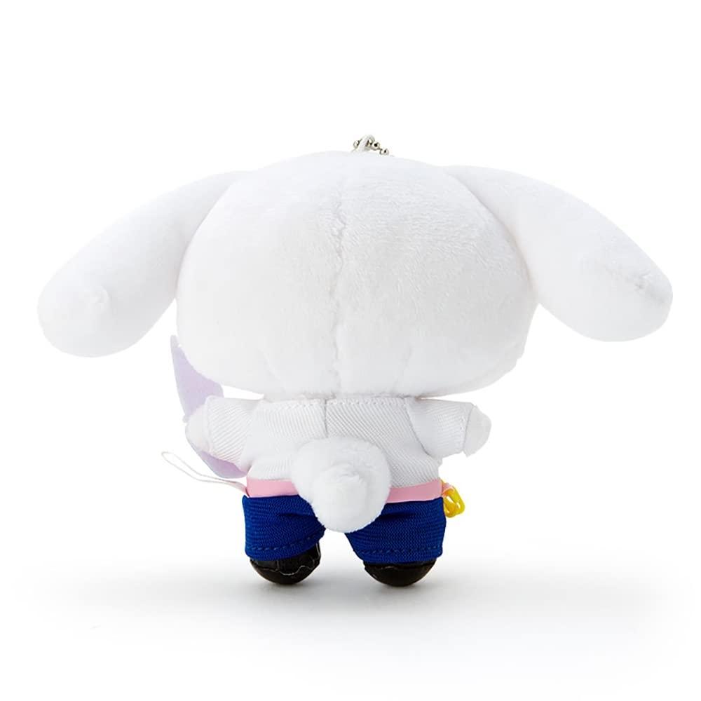 Sanrio Mascot Holder Cinnamoroll Cinnamoroll Tokimeki Heisei Kogal Design Series Character 14.2×6×9cm 459658 SANRIO