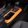 ABS Orange Kit Center Control Gear Panel Cover Trim For Toyot-a Tacoma 2016-