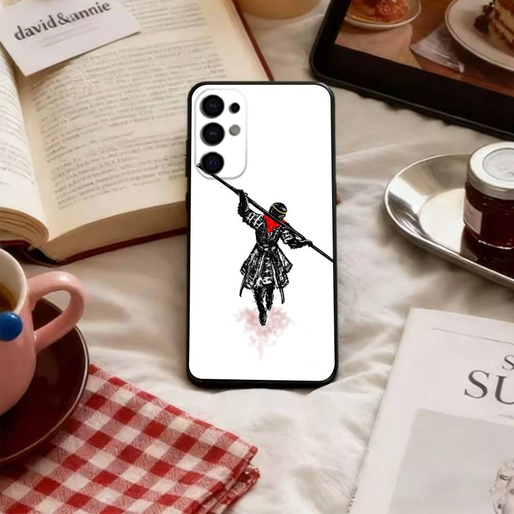 The Monkey King Phone Case Black Silicone Soft For Samsung S25,S24,S21,S22,S23,S30,Ultra,S20,Plus,Fe,Lite