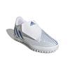 Adidas Abrasion Resistant Low top Soccer Shoes White Blue Kids' GZ7198