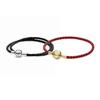 Pandora Leather Bracelets Unisex Black/Red ZT-0006- /