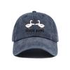 New hot-selling printed washed retro printed baseball cap dad hat dad hat duck tongue