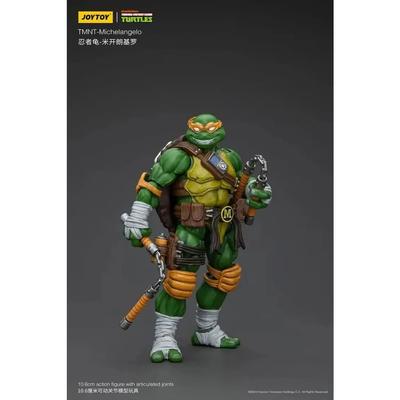 JOY TOY TMNT Michelangelo Akčné figúrky Pôvodná bábika Dekorácia Darček Zbierka Modelové súpravy do garáže