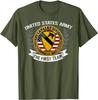 T-shirt Unisex Veterano Esercito USA 1ª Divisione di Cavalleria Aerea Manica Corta Casual 100% Cotone Girocollo Magliette Estive