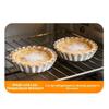 Nonstick Pizza Baking Pan Edge-patterned Tart Pan Easy Clean Egg Tart Molds  Pastry Making