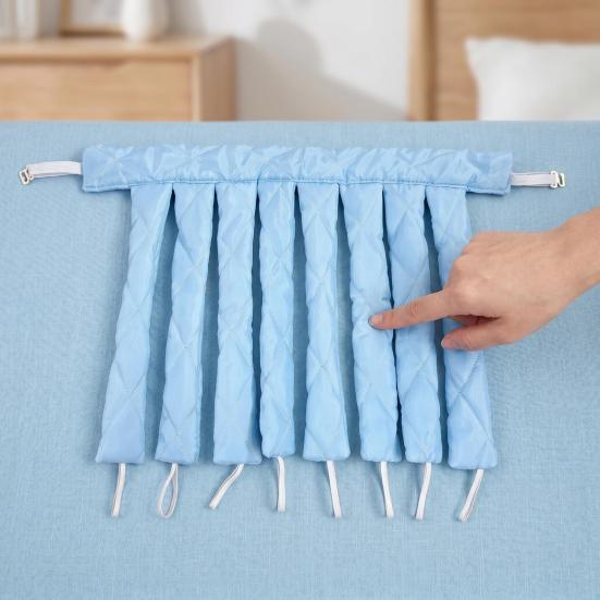 No Heat Hair Curling Rod Headband with Adjustable Strap Eight Claw Overnight Sleeping Hair Curler Soft Long Hair Curls Roller Styling Tool