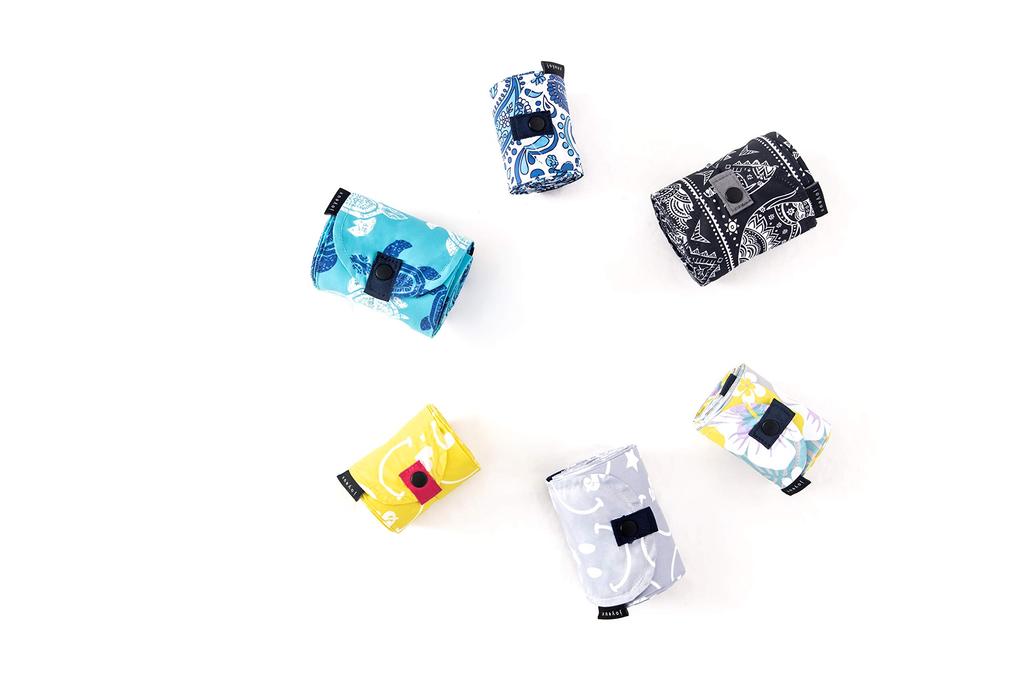 Joyeux Shupatto Compact Smiley Yellow Bag, Face,