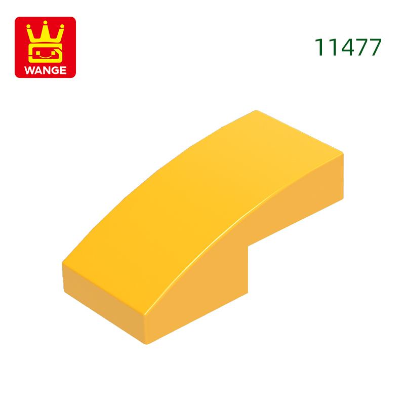 310Pcs/lot 11477 Slope Curved 2x1x2/3 Block Moc Colour Accessories Works With featuring Brick DO IT YOURSELF Children's Toy Assembly Parts
