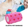 5/10Pcs 5/7.5/10cm Pet Medical Bandage Self Elastic Adhesive Athletic Tape Wrap Finger Joints Athletic Protective Kit Pet Supply