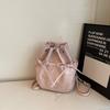 Chain Backpack Women's Shoulder Bag Multi-function Bucket Bag