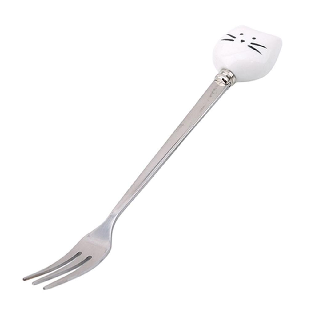 Home Tableware Cartoon Cute Animals Tea Spoons Coffee Stirrer Stirring Tool Cat Dessert Spoon