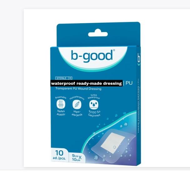 

B-GOOD Прозрачная повязка из искусственной кожи Гипоаллергенная, дышащая 100% водонепроницаемая 10 шт. Пленка 3,5x3,9 дюйма Водонепроницаемая повязка на рану Повязка на рану