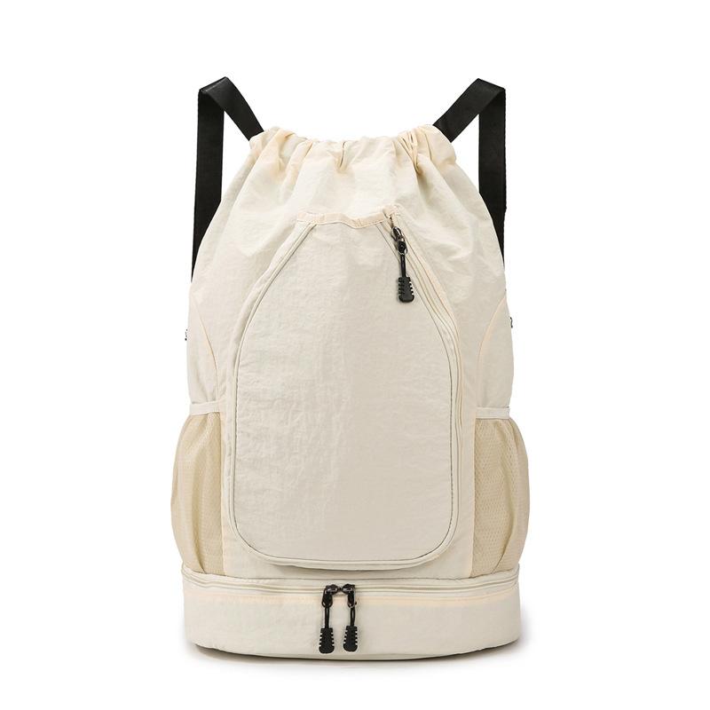 Schoolbag Badminton Bundle Storage Bag Large Capacity Fitness Bag Women's Storage Backpack Independent Shoe Space Basketball Training Bag