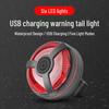 Rechargeable High-Brightness Bicycle Tail Light for Mountain and Road Bikes