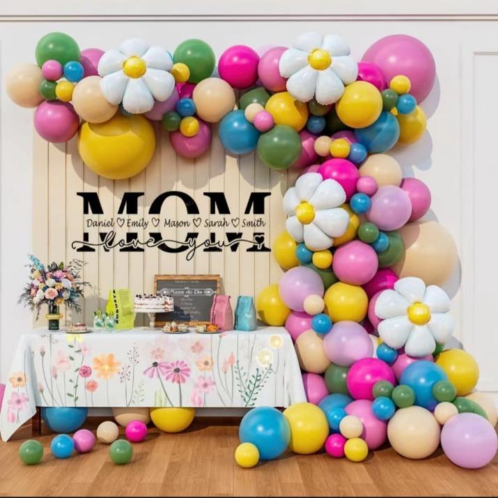 

Набор венков из воздушных шаров с полевыми цветами Богемная тематика Свадьба Детский праздник Девочка Цветочные ромашки Вечеринка по случаю дня рождения Set as shown