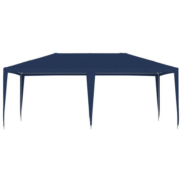 VidaXL Tente de réception 4x6 m bleu 48504