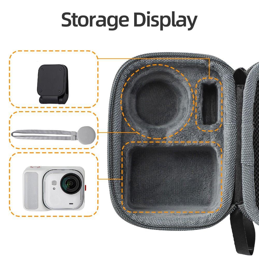 Portable Carrying Case Shockproof Mini Body Handbag for Insta360 GO Ultra Camera Accessories