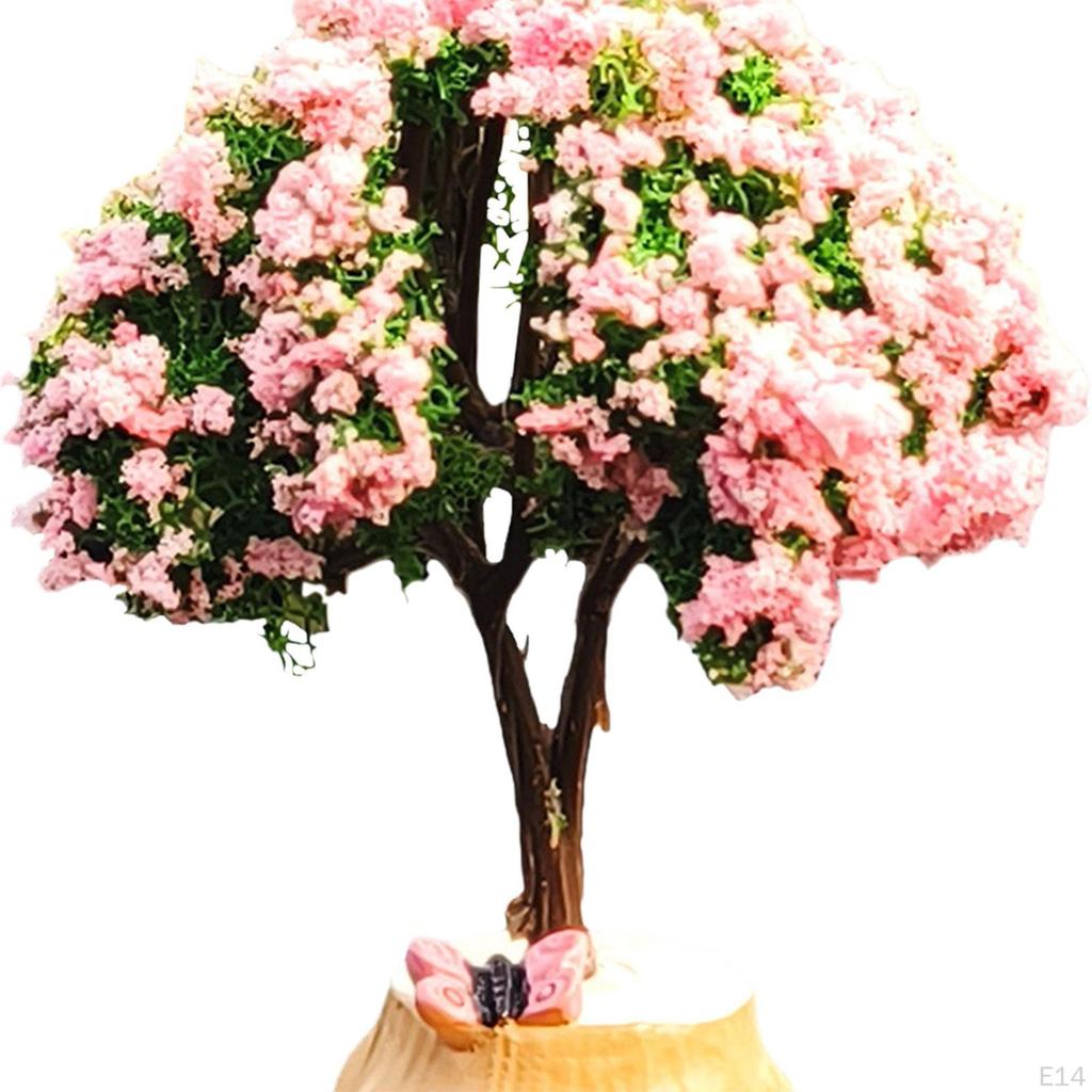 Artificial Bonsai Tree Car Dashboard Decor Model for Window