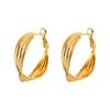 European & American Fashion Multi-layer Cross Earrings - Elegant, Light, High-end Design for Women