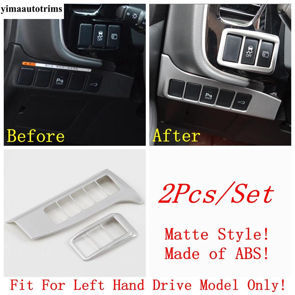 Head Light Read Lamp Window Lift Door Speaker Dashboard Air AC Panel Cover Trim Accessories For Mitsubishi Outlander 2013 -