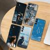 Conan G-Gray Wishbone Phone Case For Samsung Galaxy A73,A72,A71,A70,A53,A52,A51,Others Soft Black Cover
