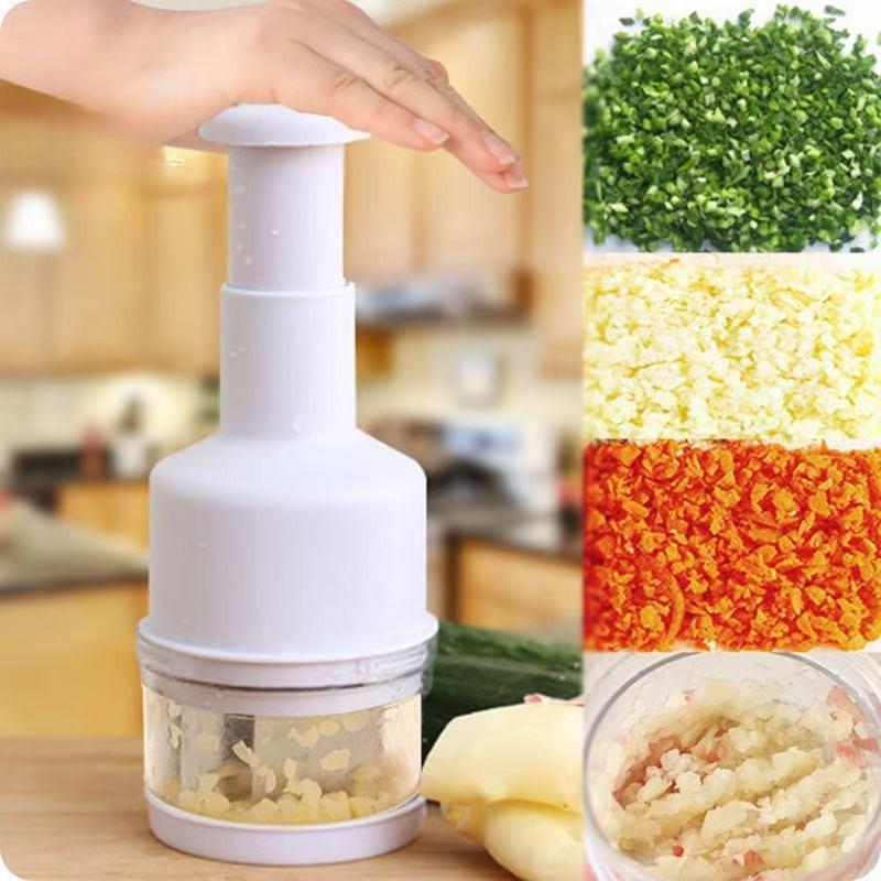 New Manual Hand Chopper Garlic Chopper Vegetable Slicer Mini Mincer Crusher for Garlic Ginger Herb Nut Kitchen Tools
