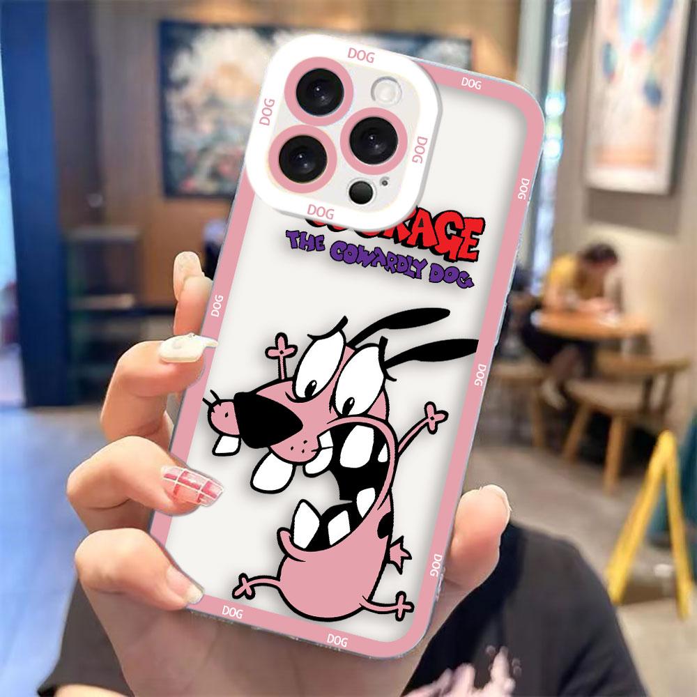 

Courage Cowardly Dog Clear Phone Case For OPPO A6X A5 A3 A3X A5X A98 A94 A79 A78 A74 A73 A60 A58 A57 A55 A54 A53 A17 A9 Case OPPO A795G