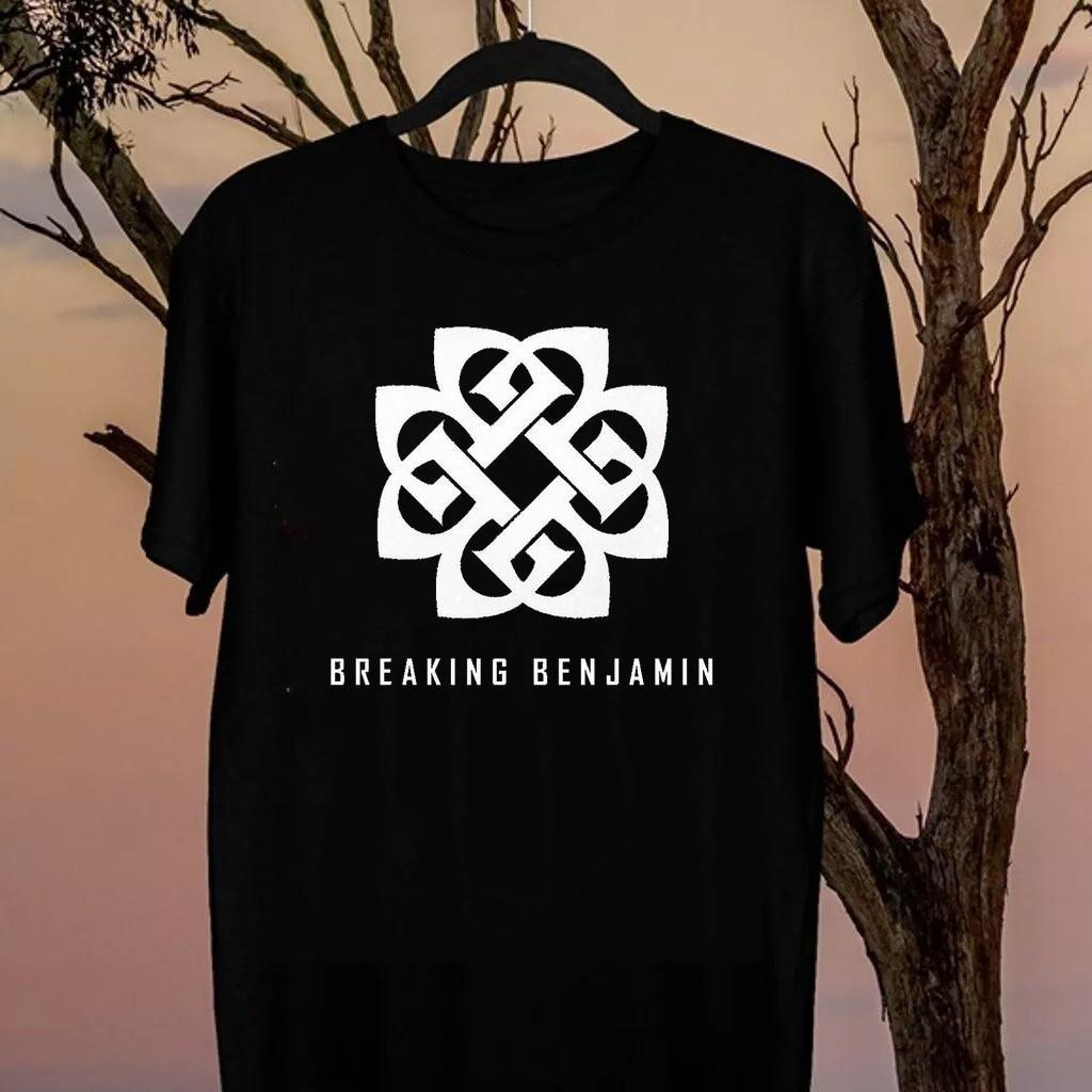 Breaking Benjamin Band Logo Black Cotton Shirt PP2237 S