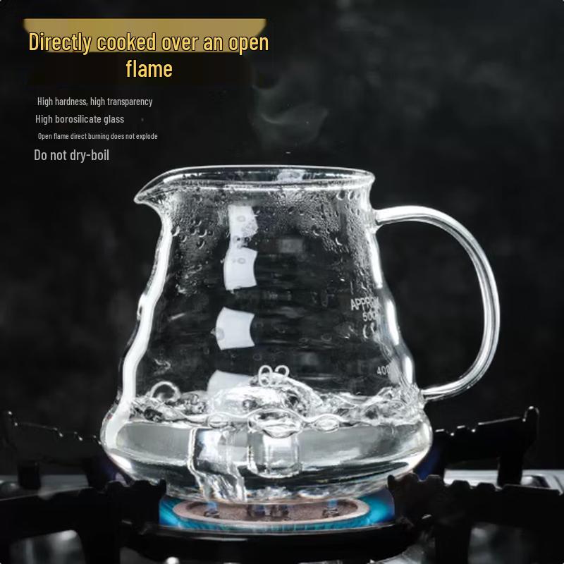 Muke Glass Coffee Pour-Over Sharing Pot