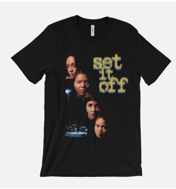 Футболка Set It Off - фильм Классический Хип-Хоп Queen Latifah S