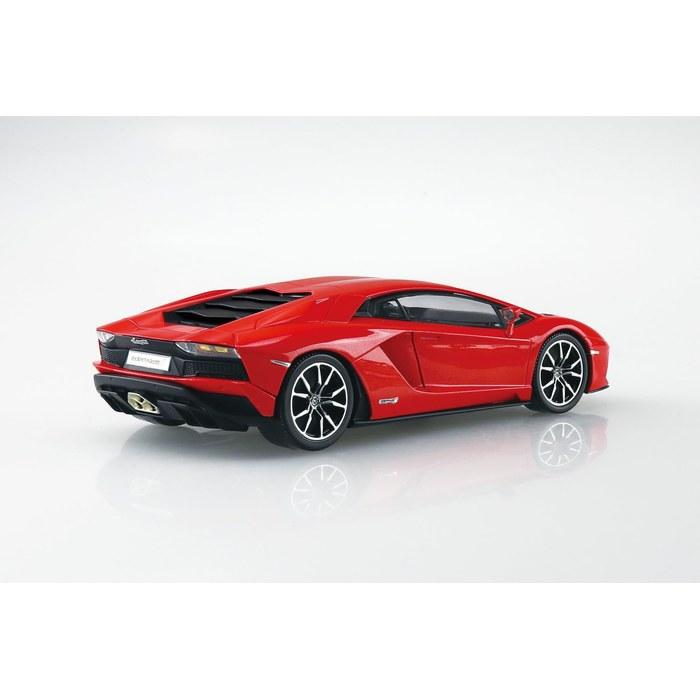 Aoshima 1/32 Snap Kit Lamborghini Aventador S (Pearl Red)