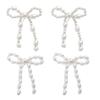Exquisite Bowknot Earrings Stylish Ear Pins Fashion Accessories Bowknot Studs Earrings Perfect Gift for Trendy Ladies