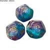 Game Accessory Party Supplies Multifaceted Constellation Dice Set Astrology Tarot Card Divination