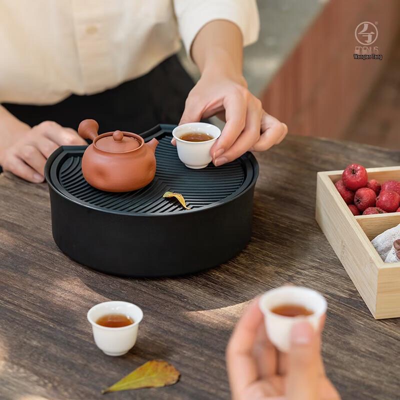Edenus Portable Ceramic Kung Fu Travel Tea Set