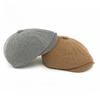 Unisex Knit Wool Blend Newsboy Cap British Retro Octagonal Hat Baker Boy Cap Gatsby Cabbie Hat Winter Warm Solid Color Peaked Cap