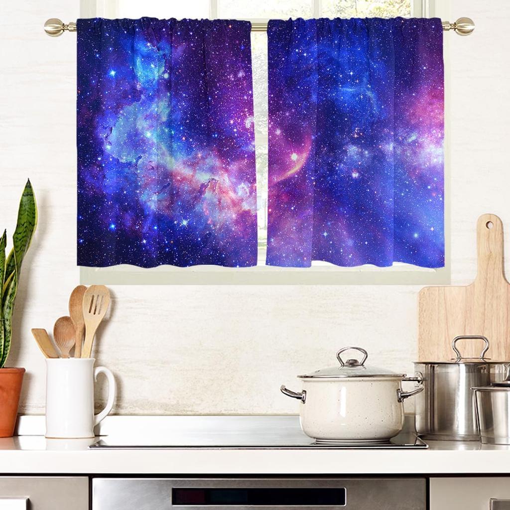 AAtter Basketball Window Curtains Boys Sports Mens Teen Black Kids Red Dark Orange Cool 3D Ball Flame Gamer Long Living Room