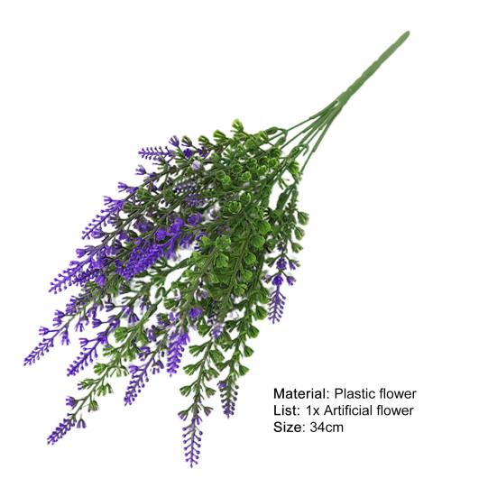 Utility Fake Flower Realistic Appearance UV-resistant Decorate