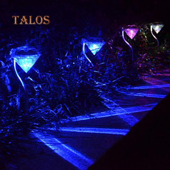Solar Color-changing LED Outdoor Waterproof Lamp Power Yard Garden Light Fairy Lights