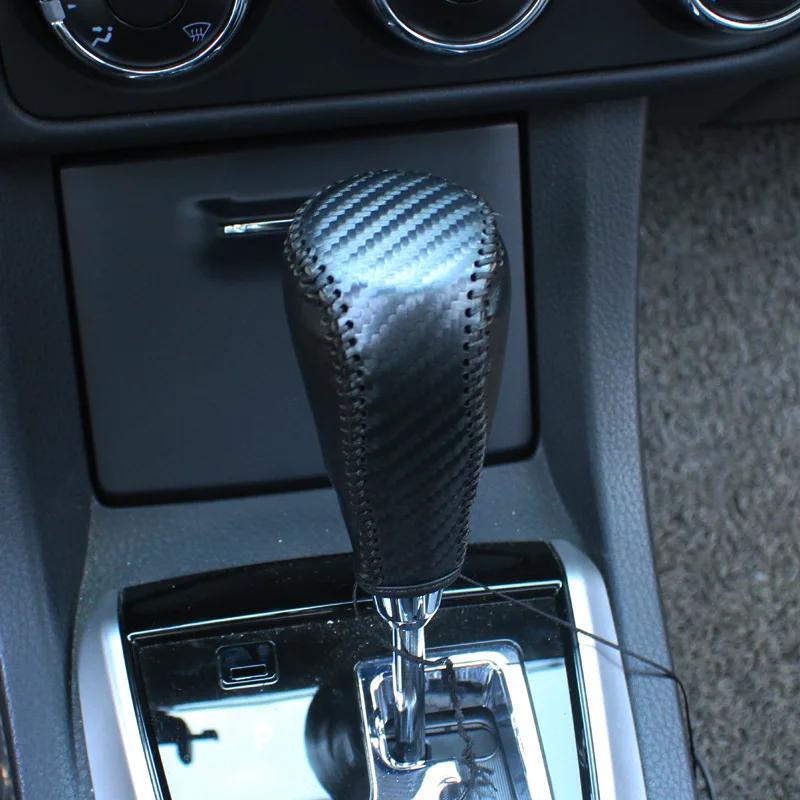 Gear Corolla Gear Cover For Toyota Camry Levin YARiS Gear Shift Collars Carbon Fiber Leather Available Colors