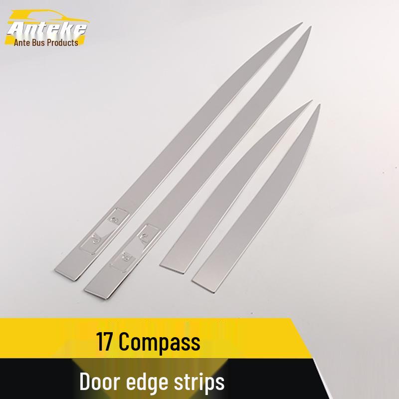 2017 Compass Door Edge & Body Trim Anti-Scratch Strips