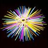 100pcs Mixed Color Glow Sticks Bracelet Necklace Set - Party Supplies & Decorations - Plastic Glow Sticks for Concerts, Festivals & Parties