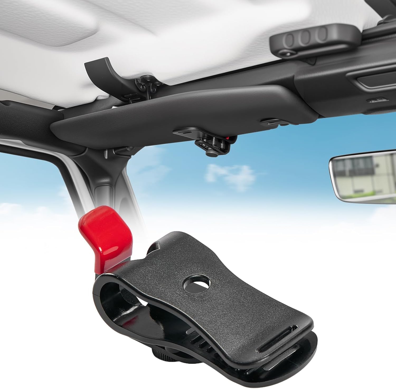 JOYTUTUS Car Drift Visor Clip, Universal Floppy Sun Visor Repair, Visor Mount to Fix Sun Visor car size